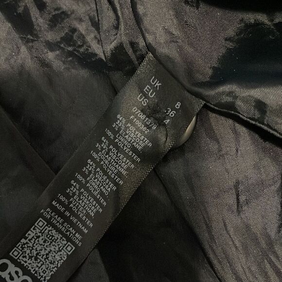 EUC- ASOS- 4. Pink Houndstooth Jacket - Picture 7 of 7